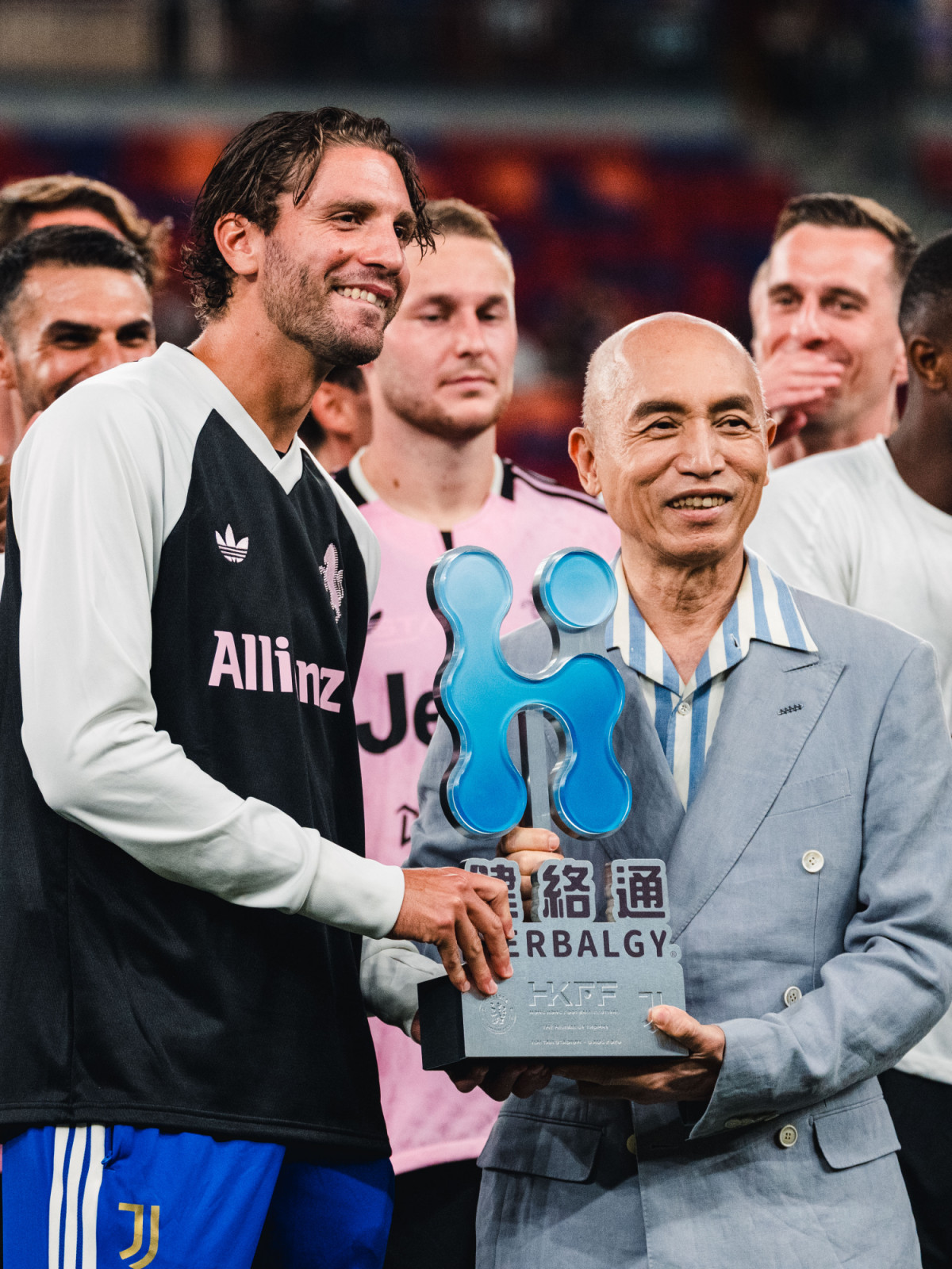 Hong Kong, Hong Kong - August 05: Hong Kong Football Festival - The Herbalgy Trophy Chelsea FC vs Juventus at Kai Tak Stadium on August 5, 2026 in Hong Kong, Hong Kong . (Photo by Him Lam/Him Lam/TEG HK)