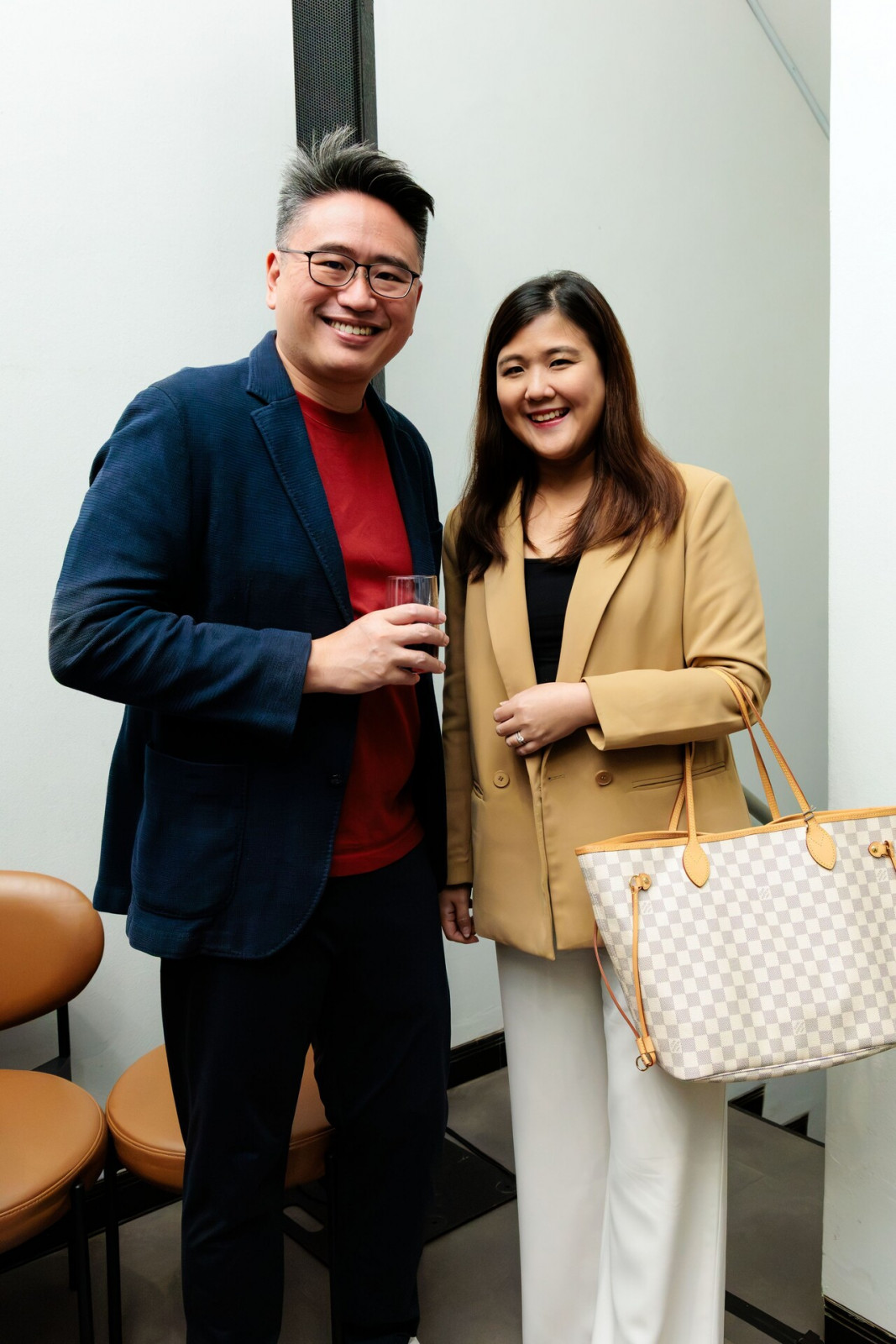 Joshua Koh and Belicia Tan