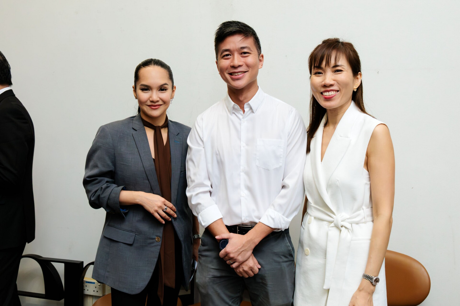Dana Koh, Vincent Ha and Kellyn Tan