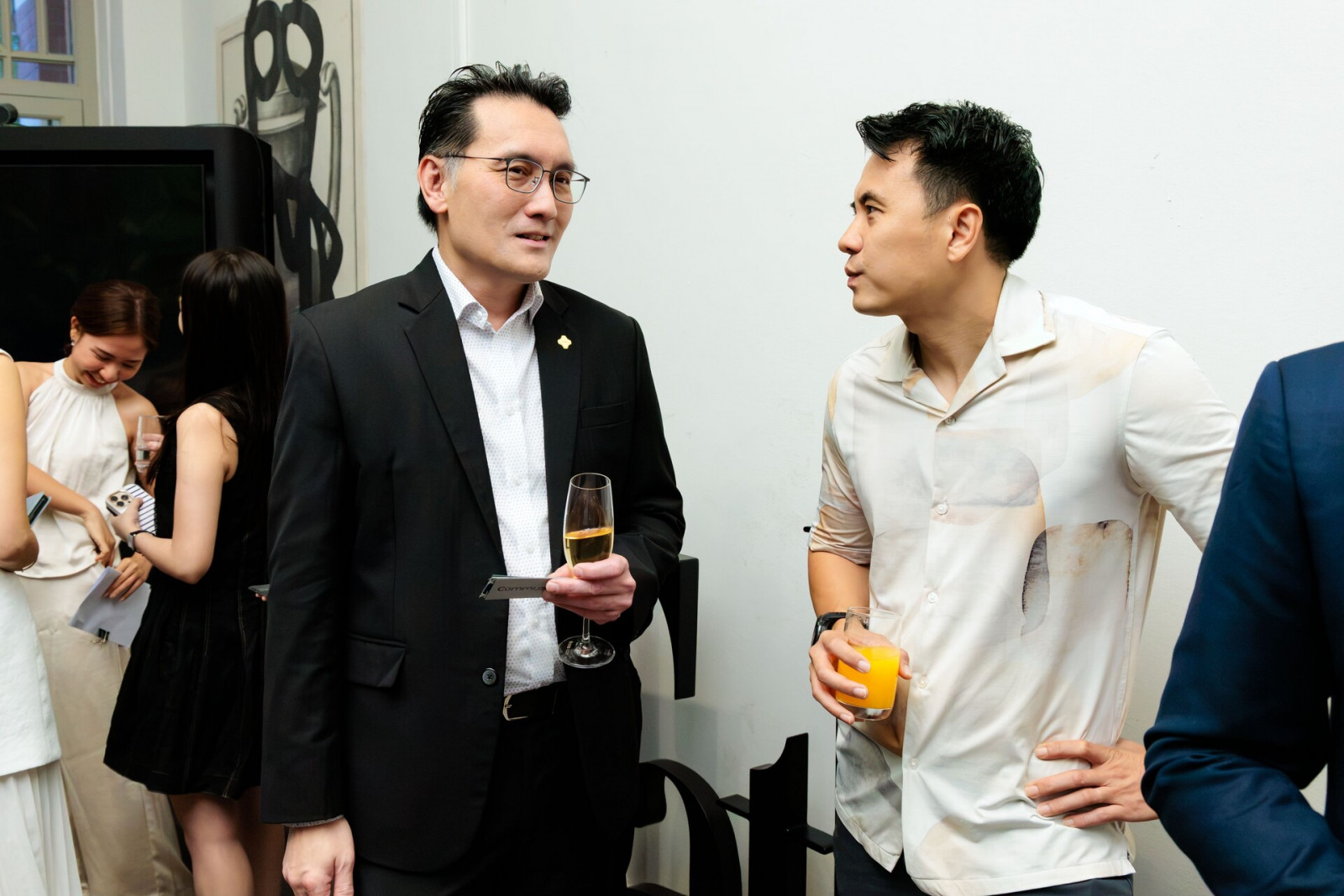 Marcus Teo with Morgan Yeo