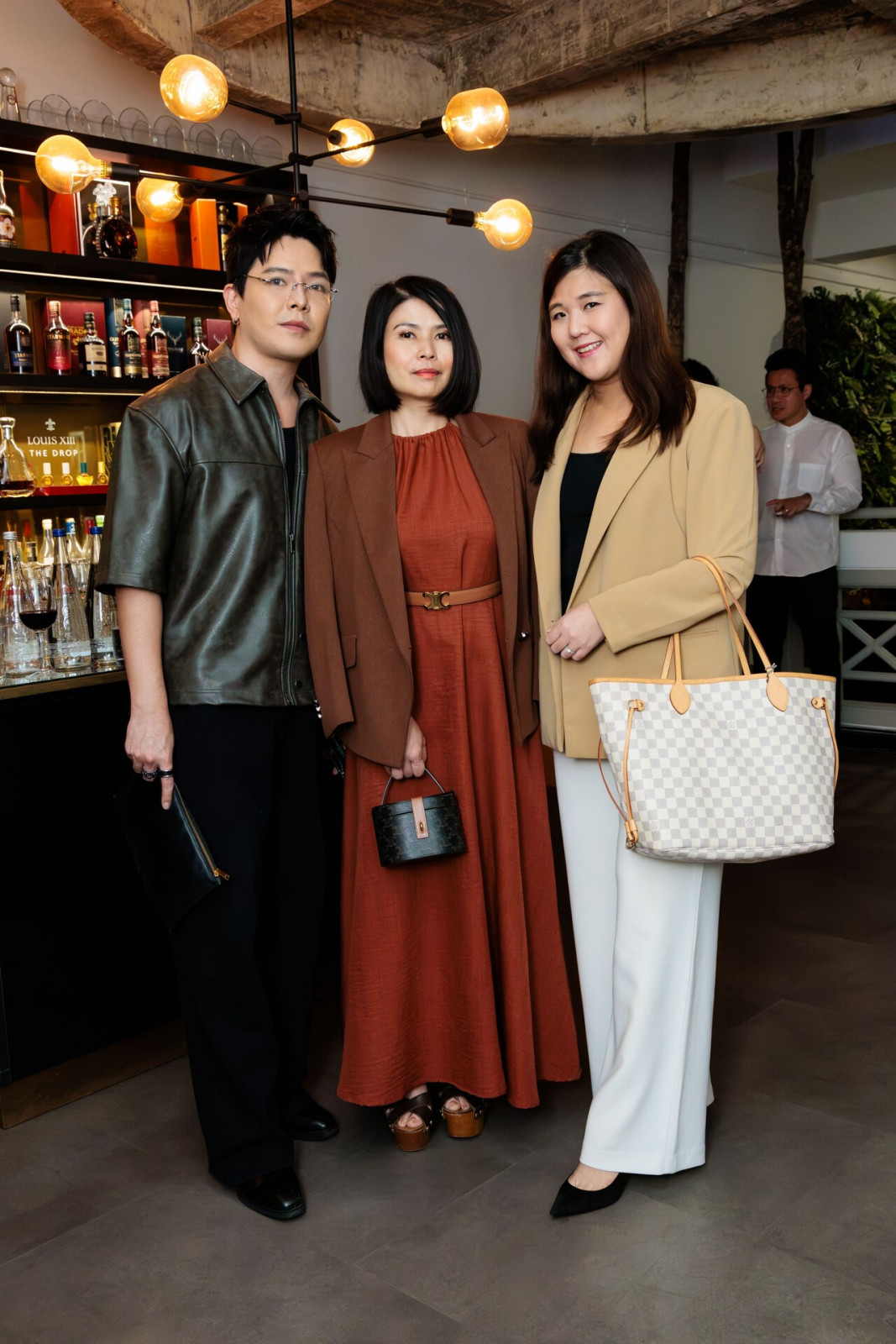 Auston Cai, Marilyn Lum and Belicia Tan