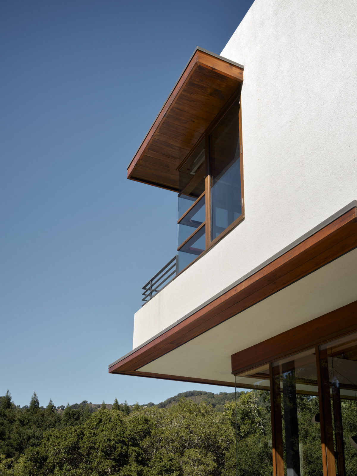 The exterior of Robert Swatt's family home in Lafayette, California