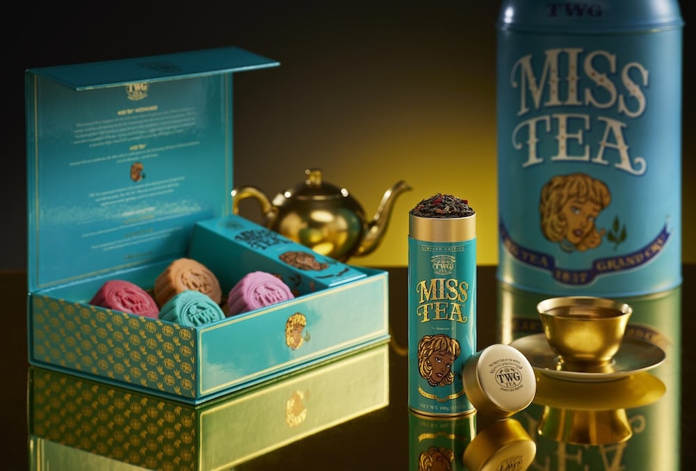 TWG Tea Miss Tea mooncakes
