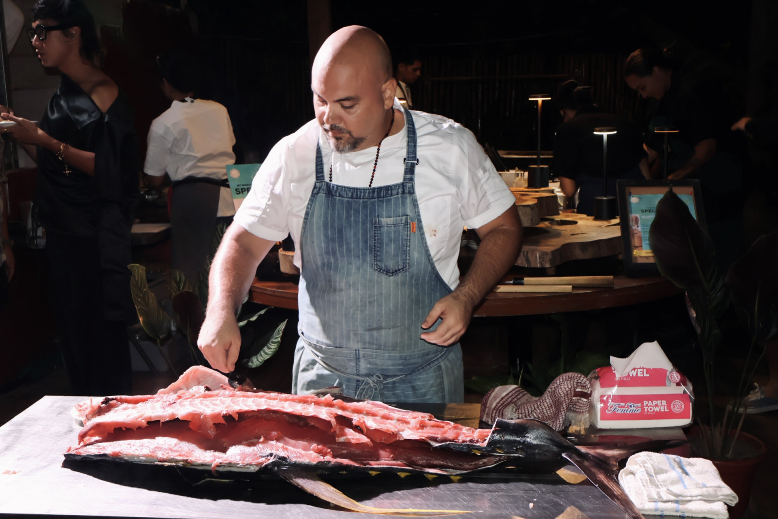 Tatler Dining - Siargao Food and Wine Festival 2026 - Chef Dre_s Tuna Cutting