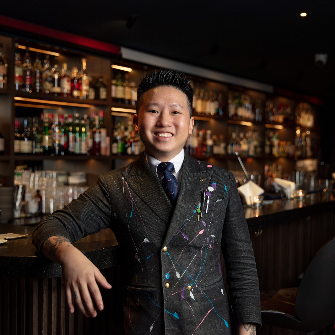 Bar manager Amos Kew