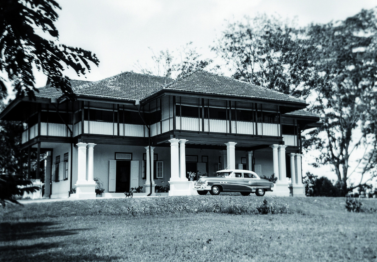 Thompson’s childhood home in Malacca