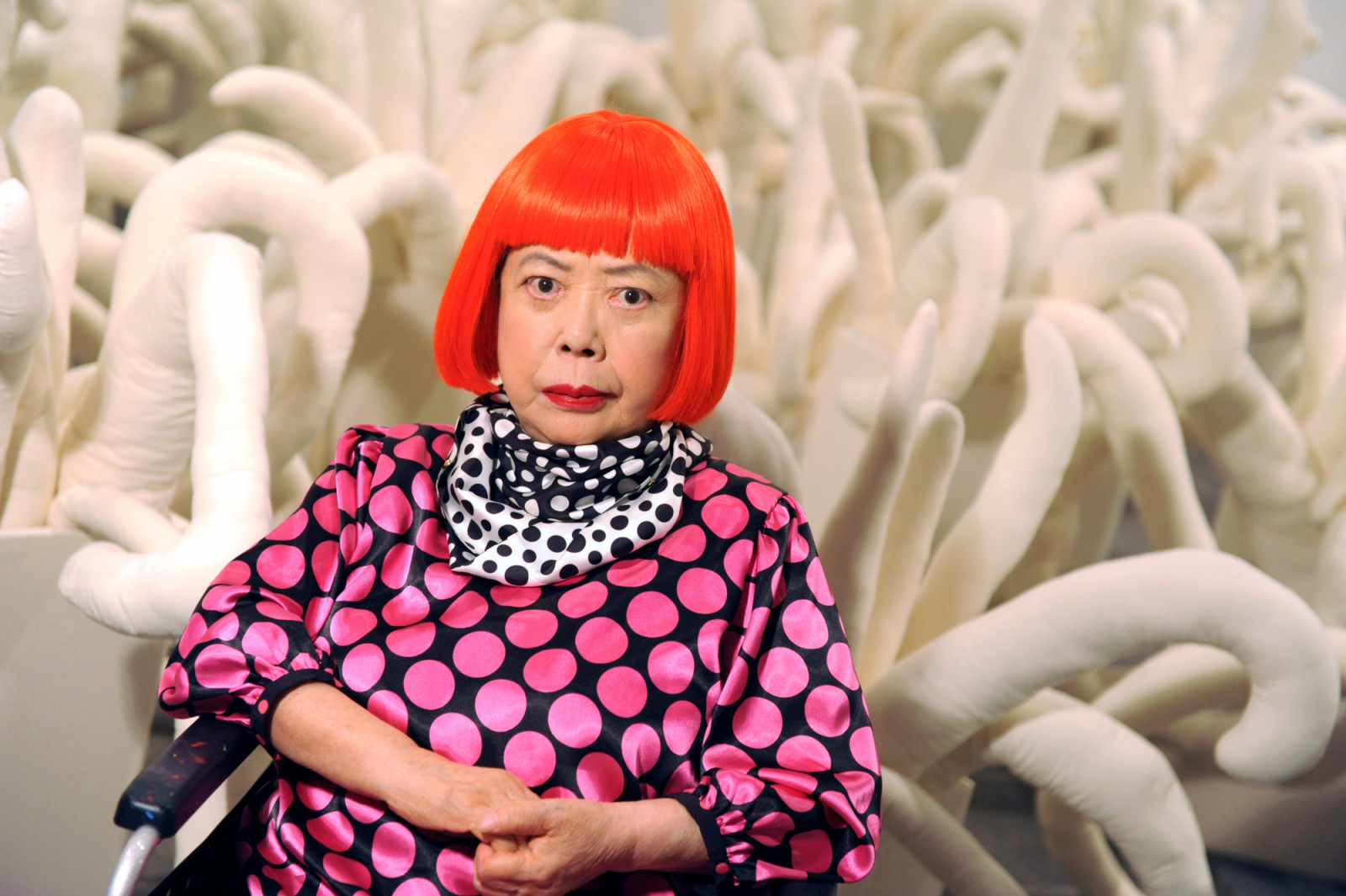 Covered in polka dots and immersed in mirror reflections, Yayoi Kusama’s otherworldly installations invite viewers to experience her concept of “self-obliteration” and dissolve into an endless expanse of colour. (Photo: Getty Images)