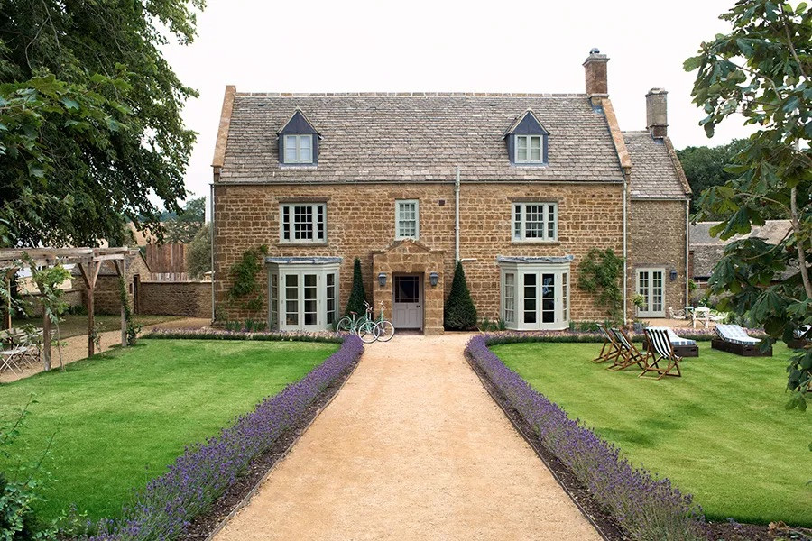Soho Farmhouse in Great Tew, Oxfordshire, a longtime touchstone for the couple and the site of Vicky Charles’s design work (Photo: Soho Farmhouse)
