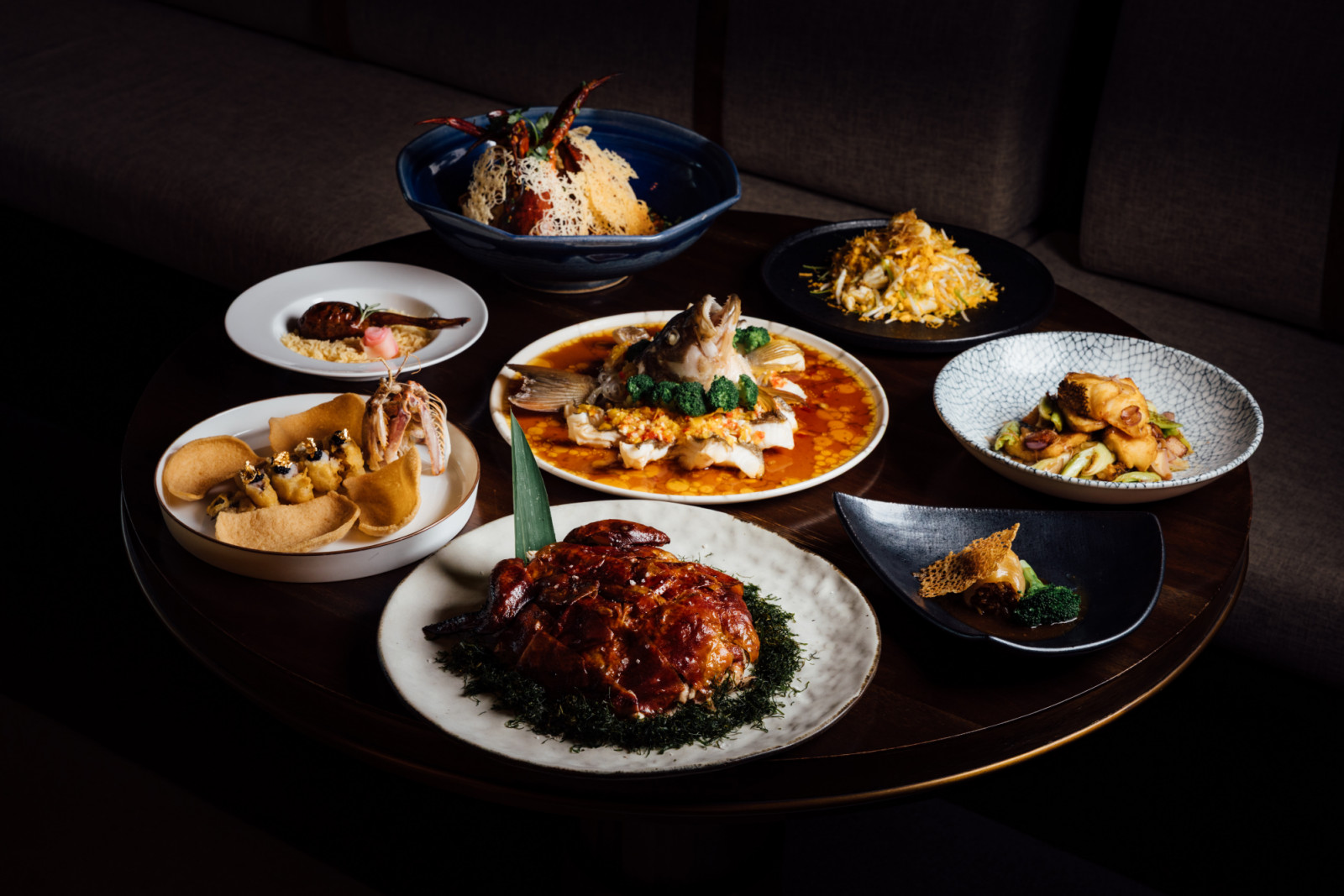 Chef Lee Man Sing’s seven-dish exclusive seasonal menu at Mott 32 Cebu