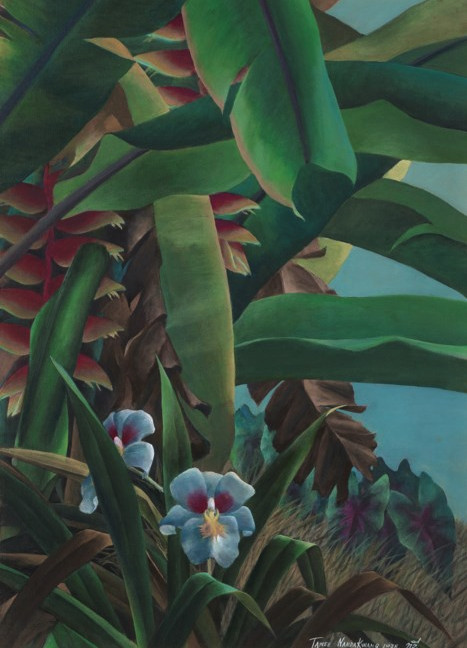 TAWEE NANDAKWANG (1925 -1991)
The Garden
signed and dated 'TAWEE NANDAKWANG 1978' (lower right); inscribed in Thai (on the reverse)
oil on canvas
97.5 x 71.5 cm. (38 3/8 x 28 1/8 in.)
Painted in 1978