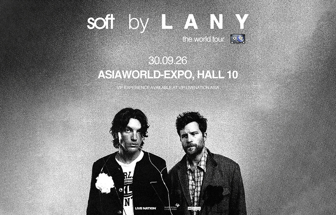 LANY arrives at AsiaWorld-Expo for a one-night performance on September 30. (Photo: courtesy of Live Nation)