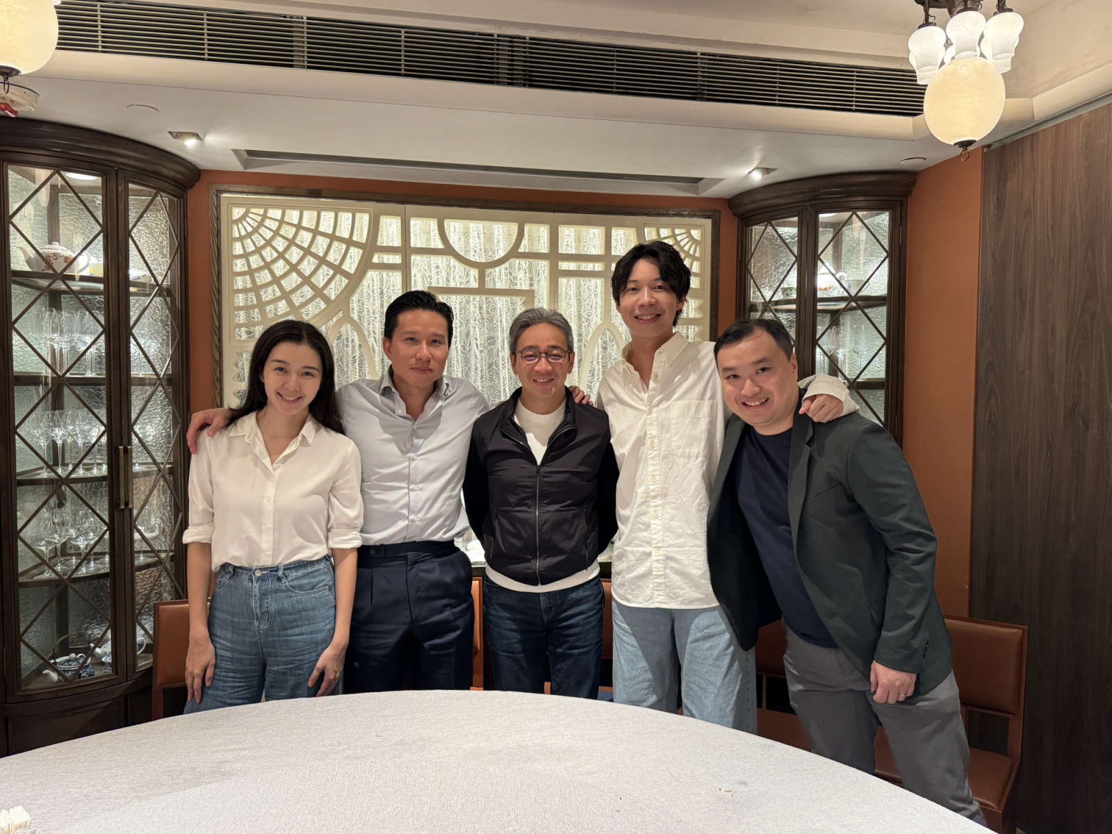 From left: Melo co-founders Louisa Mak, Arthur Shek, Kenny Lam; and Teach for Hong Kong co-founders Arnold Chan, Cheney Cheng (Photo: Melo Foundation)