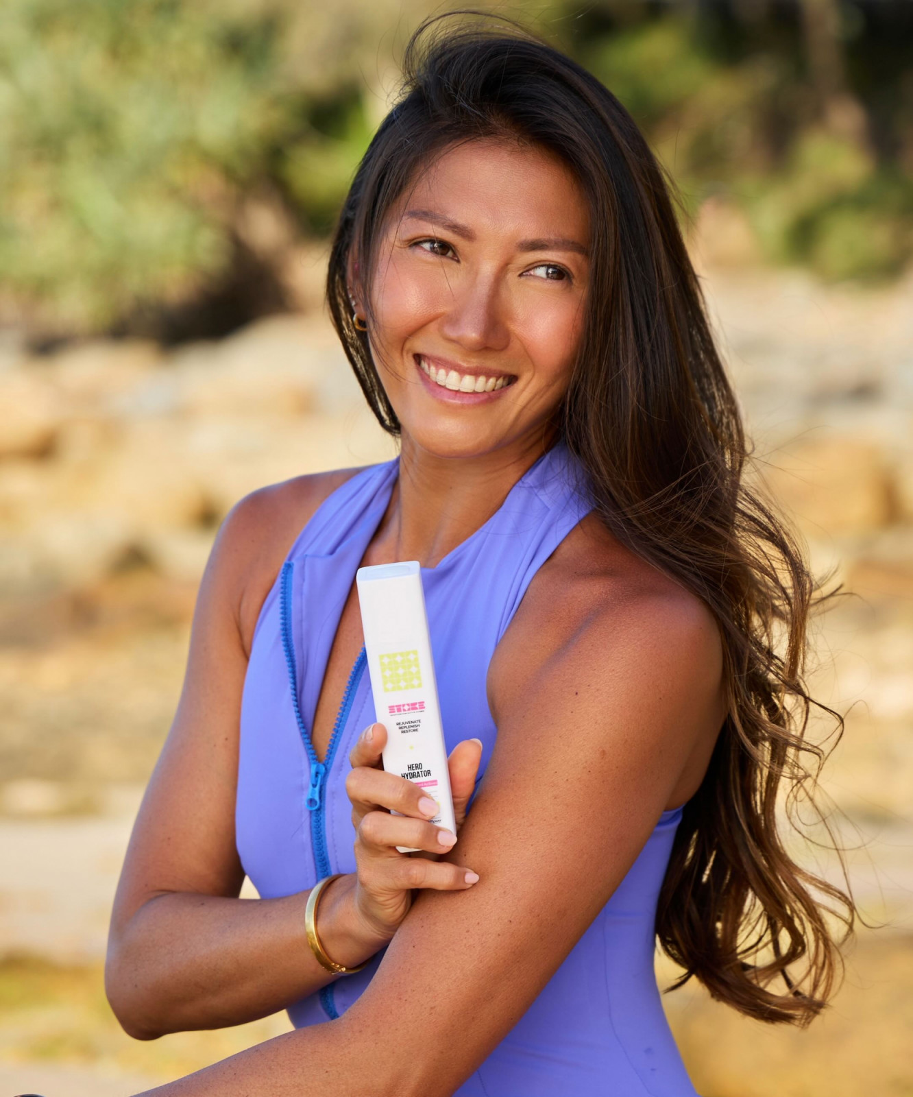 In 2026, Lee founded Stoke, a skincare brand with active women like herself in mind (Image: courtesy of Jane Lee)