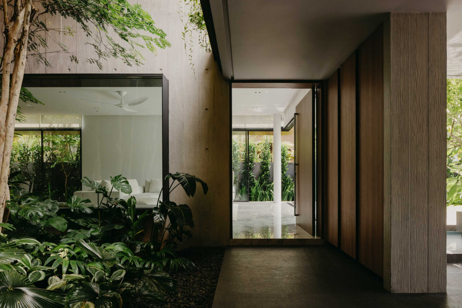 AR43 Architects worked with Nyee Phoe Gardenasia to create a lush sanctuary