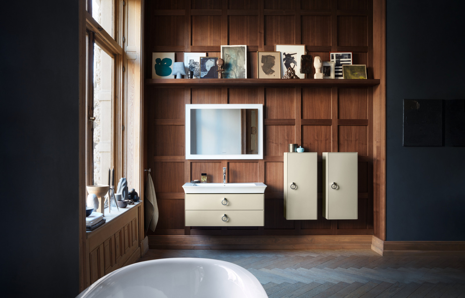 Philippe Starck's White Tulip extends a warm welcome with white and chrome finishes