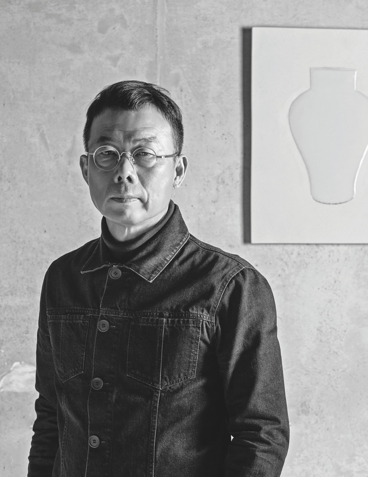 Ceramic artist Lee Seung Hee’s practice expands traditional Asian porcelain into conceptual relief panels. (Photo: Lee Seung Hee)