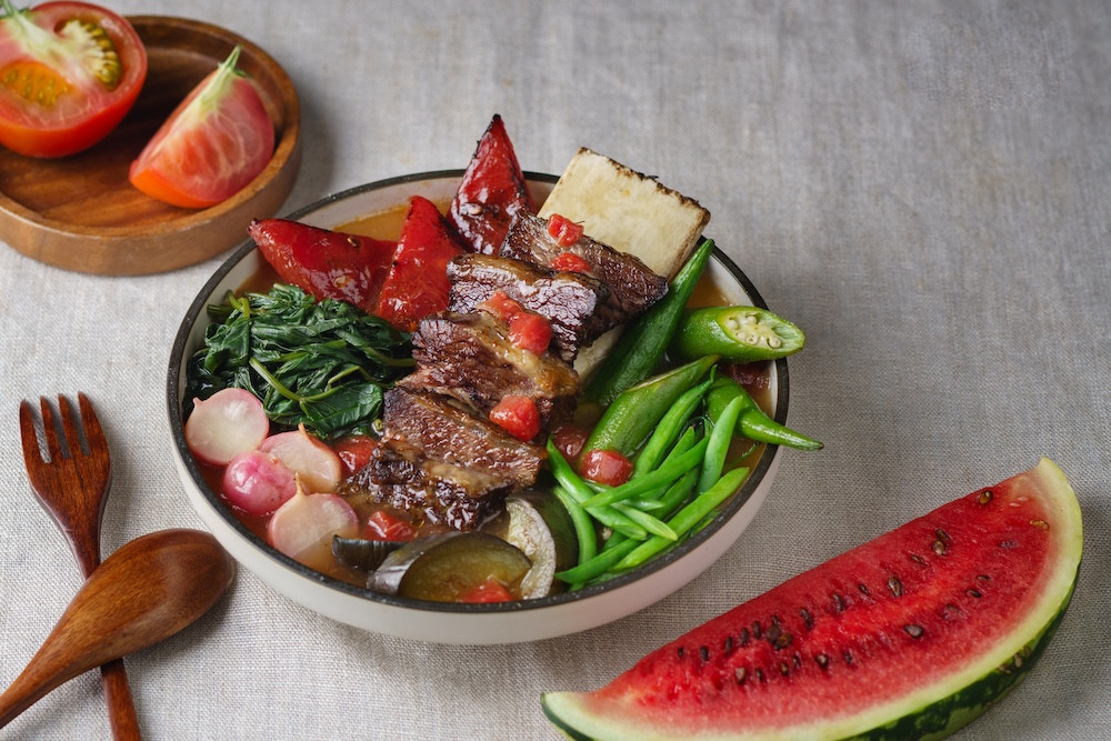 Wagyu and watermelon sinigang at Hayop