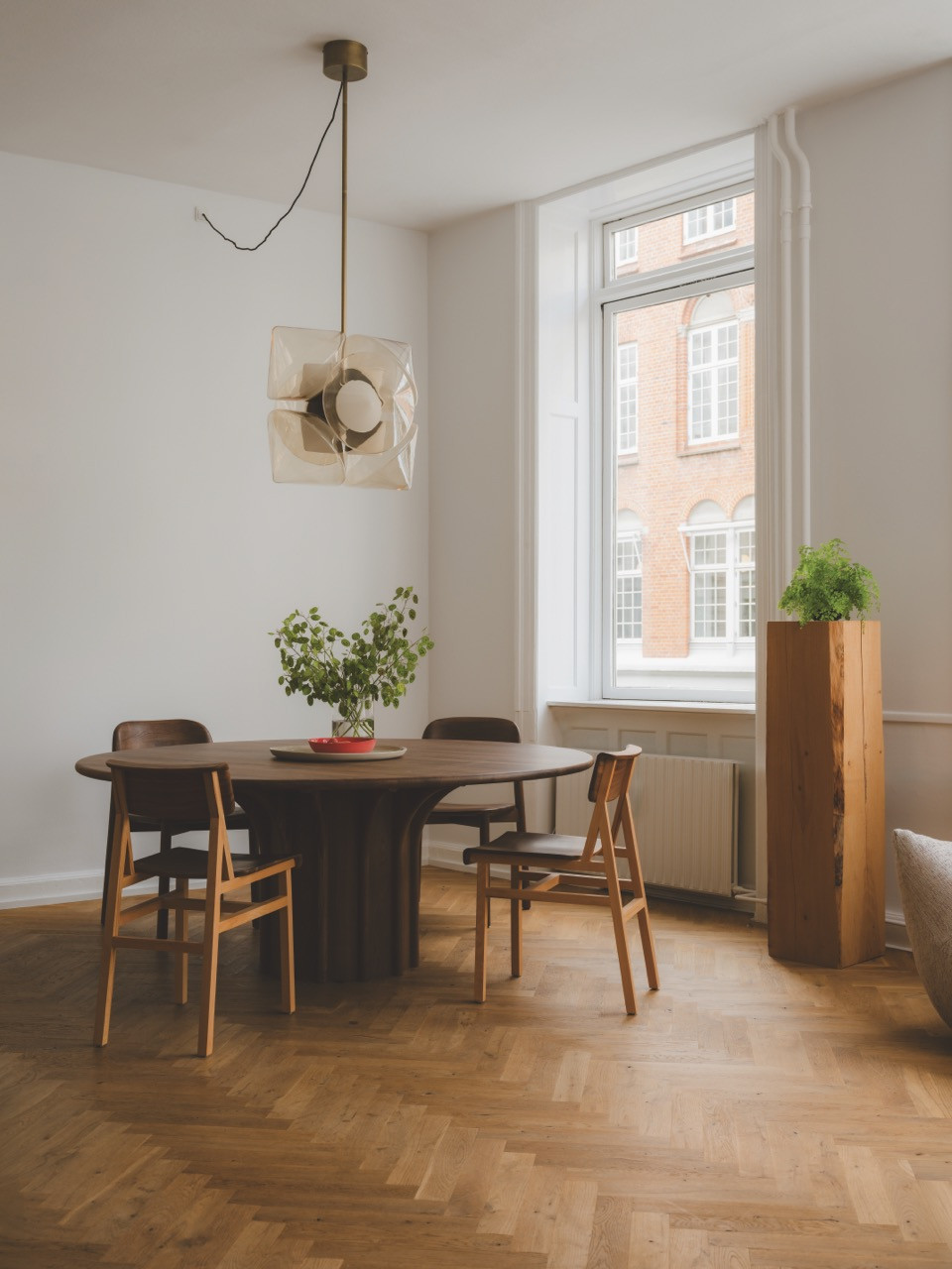 The Rib table and Don chairs by Adam Goodrum for NAU