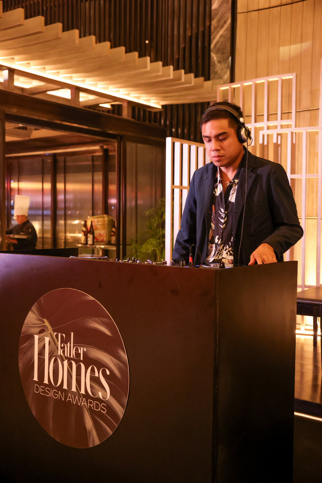 DJ Ayon Sanchez at the Tatler Homes Design Awards 2026 in the Philippines