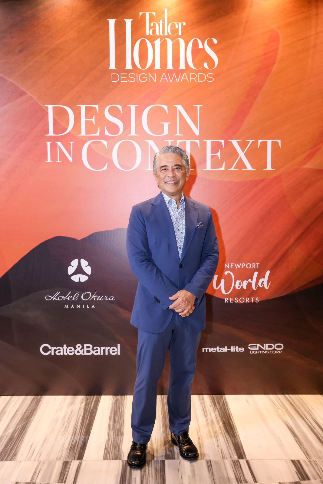 Doctor Randy Francisco at the Tatler Homes Design Awards
