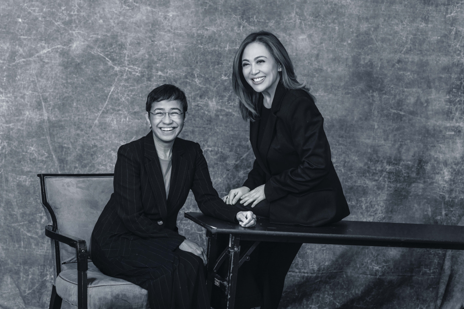 Maria Ressa and Karen Davila for ‘In Conversation’ | Tatler Philippines