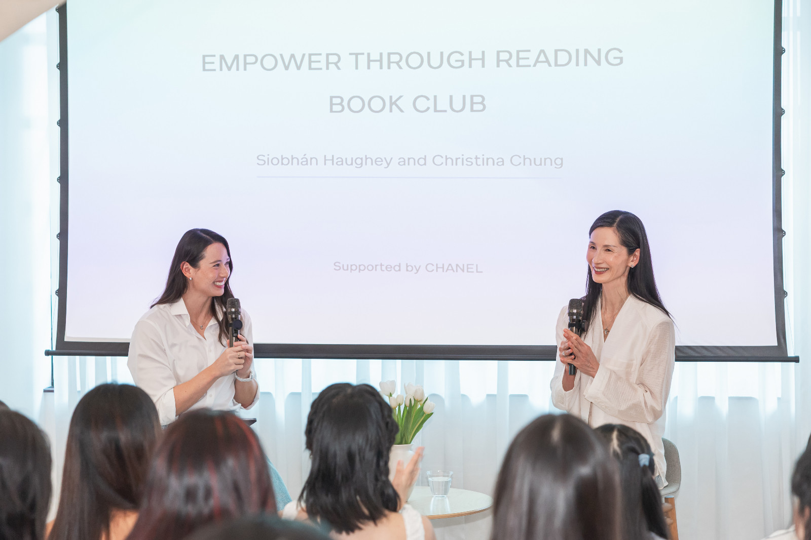 Reflecting on ‘Lessons in Chemistry’, model Christina Chung shared how resilient literary characters offer fortitude when challenging societal norms. (Photo: Chanel)