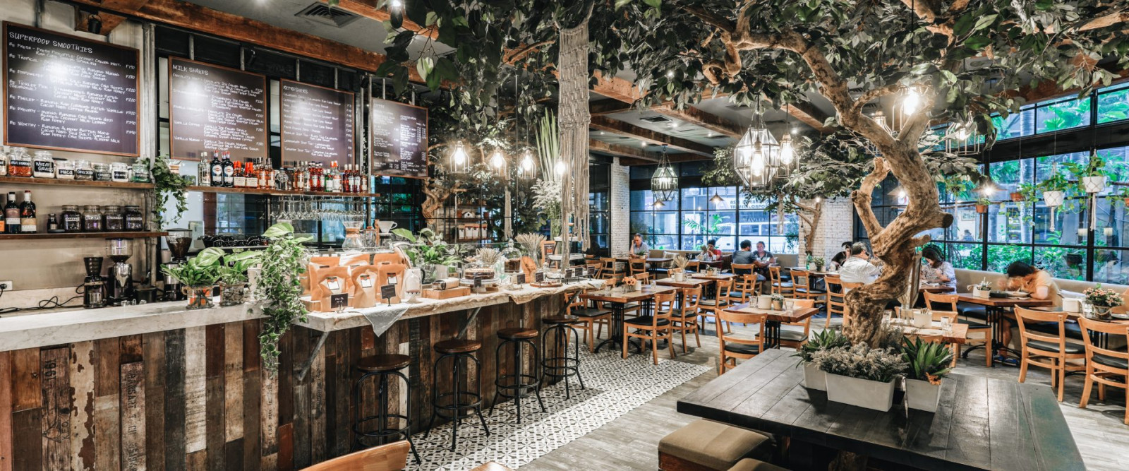 The interiors of The Wholesome Table by Polygon