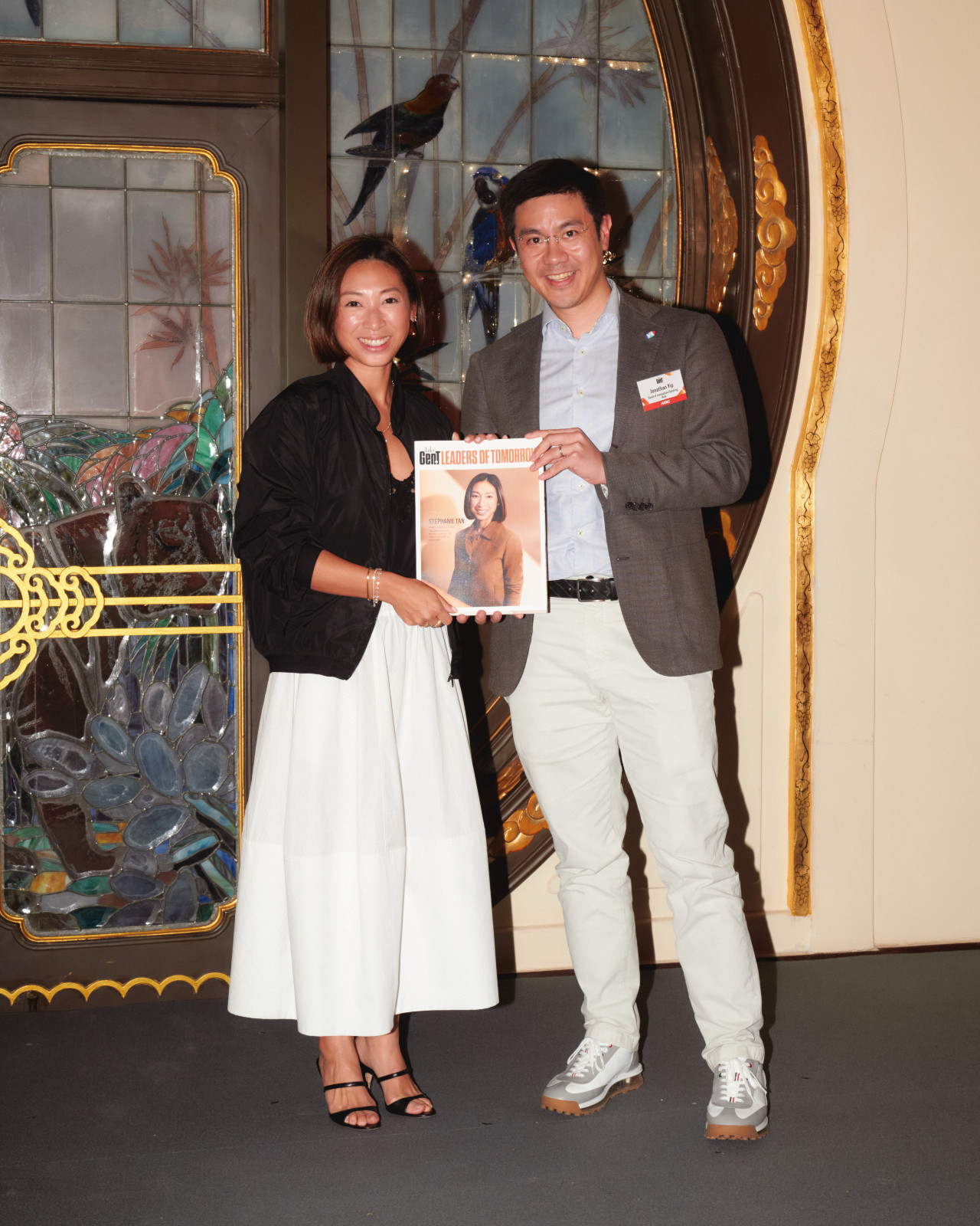 Stephanie Tan and Jonathan Yip
