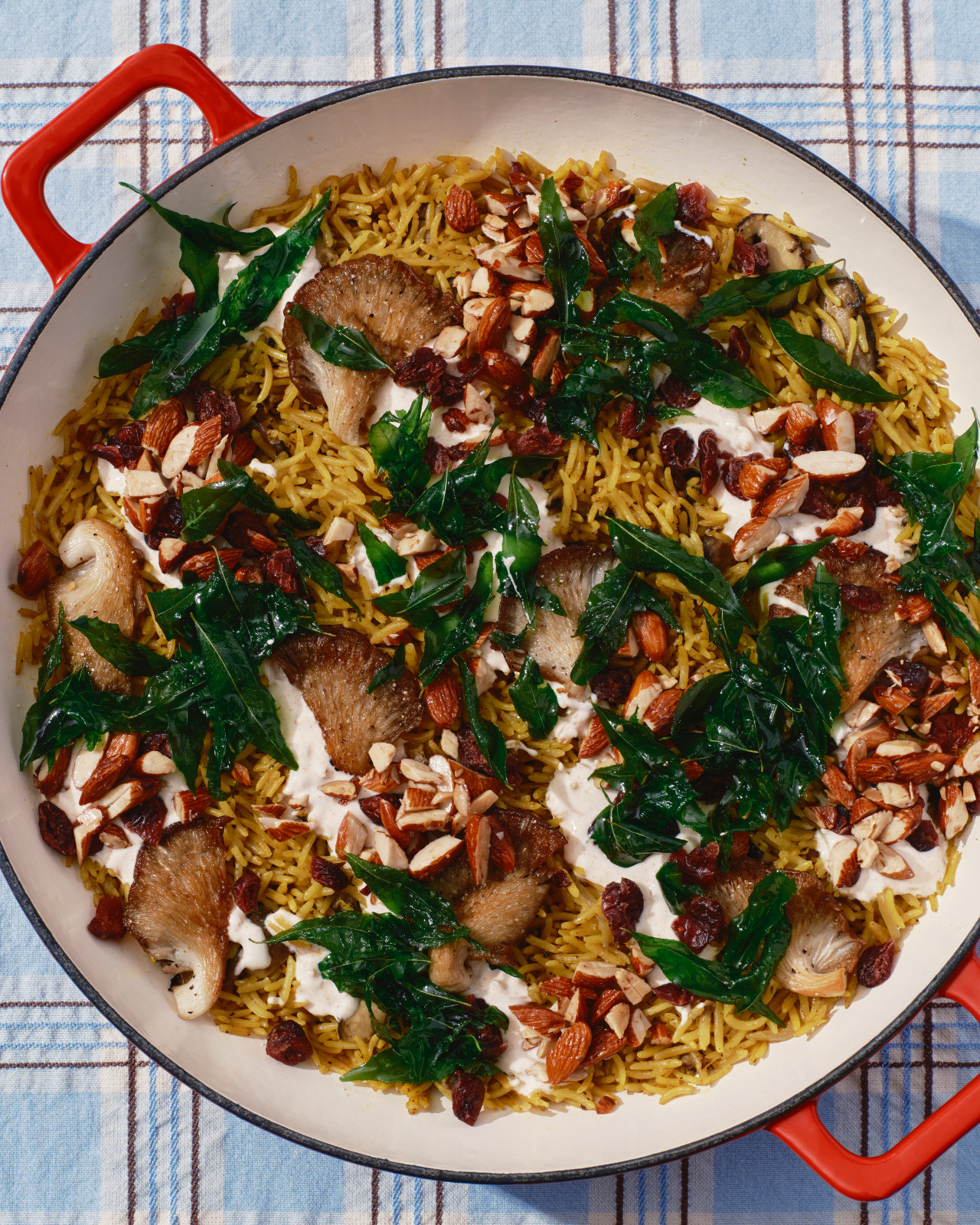 Golden mushroom rice by Sunday Street Co