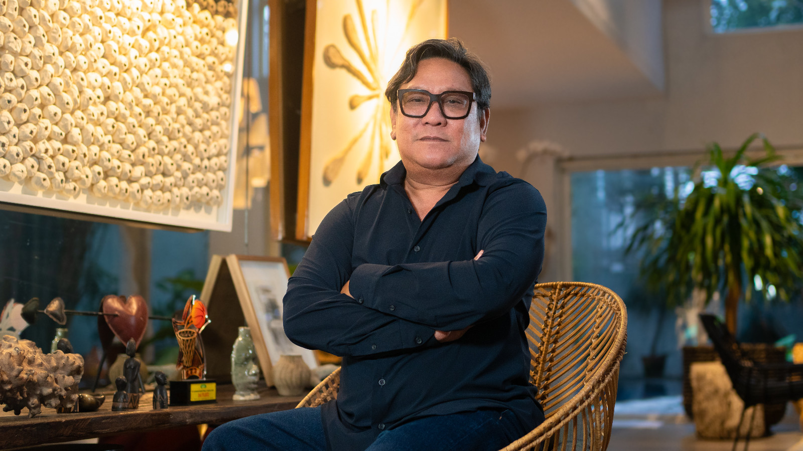 Designer Tony Gonzalez has guided 20 participating companies to co-create 90 new prototypes in home decor and lighting at the Design Commune of Manila FAME (Photo: courtesy of Manila FAME)