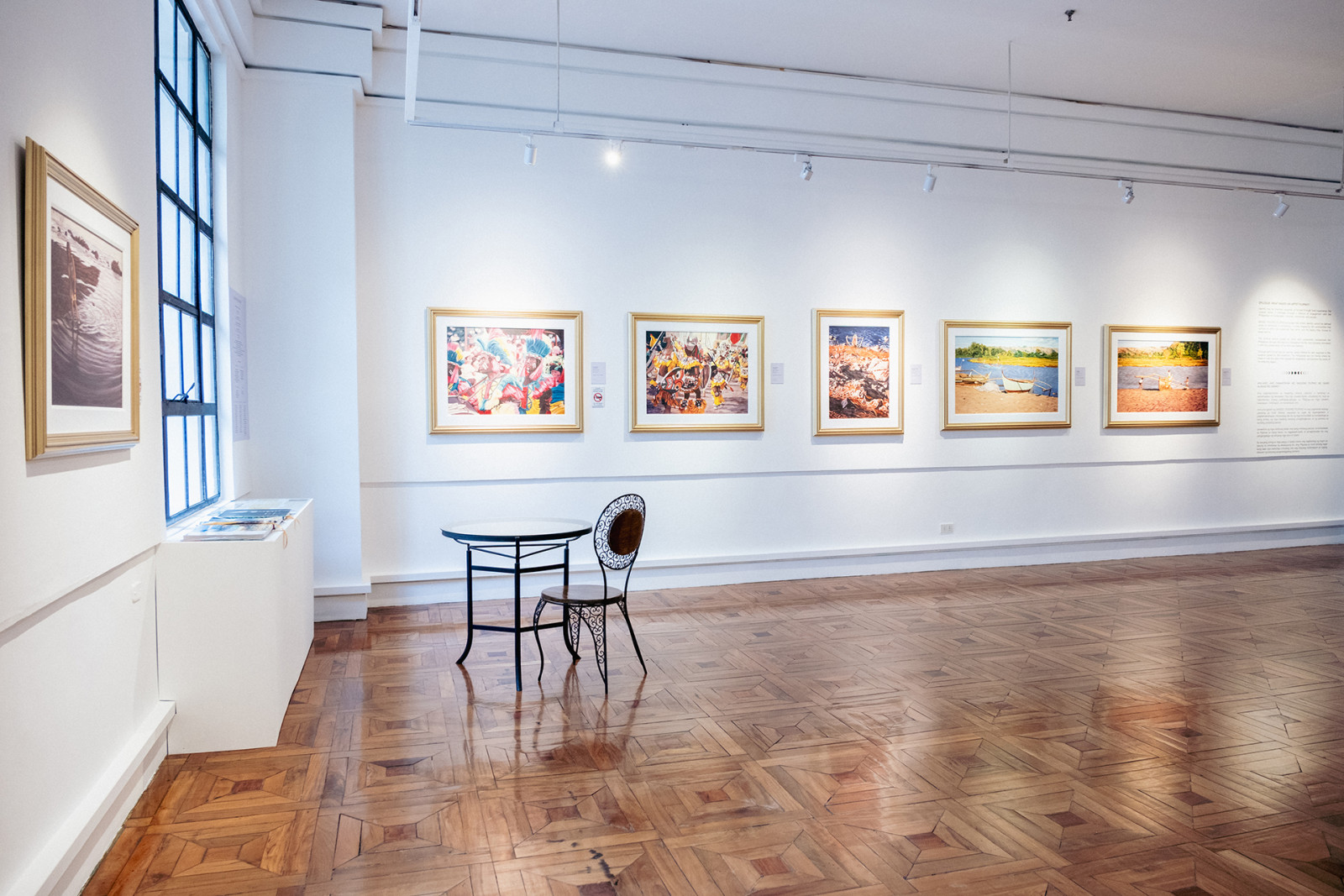 Installation shot of ‘Sansó: Pusong Pilipino’ exhibition at the National Museum of Fine Arts (Photo: courtesy of Fundacion Sansó)