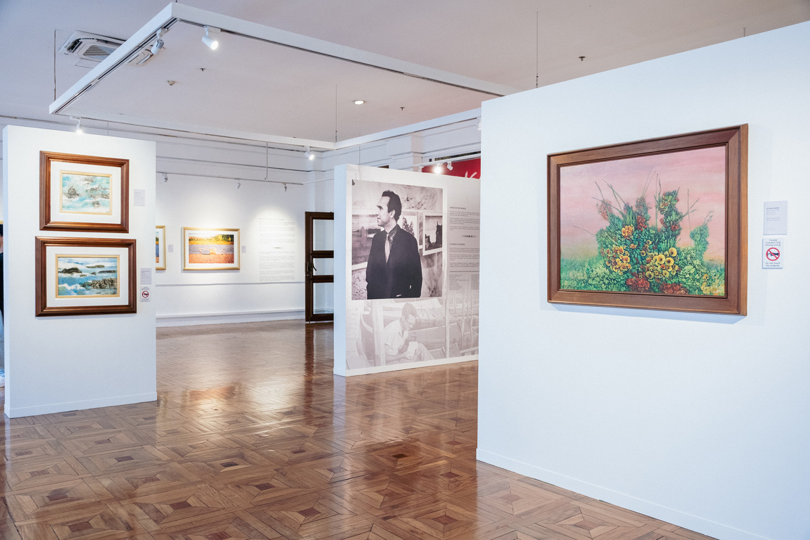 Installation shot of ‘Sansó: Pusong Pilipino’ exhibition at the National Museum of Fine Arts (Photo: courtesy of Fundacion Sansó)
