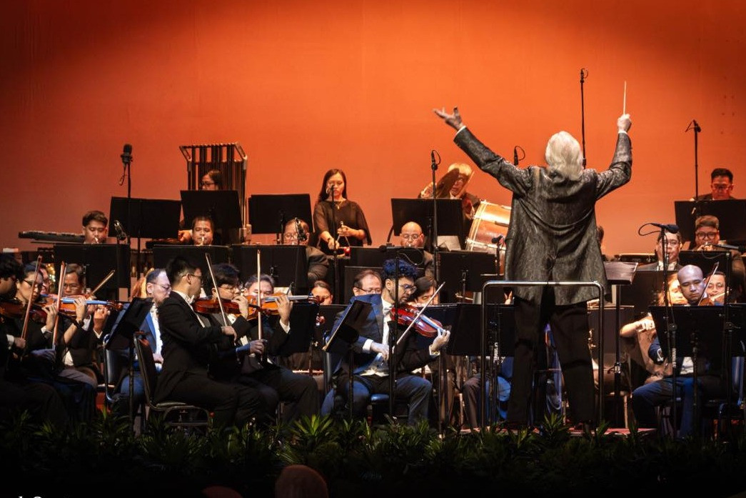 The Philippine Philharmonic Orchestra (PPO) during its finale concert for its 41st concert season at the Metropolitan Theater (Photo: Cultural Center of the Philippines)