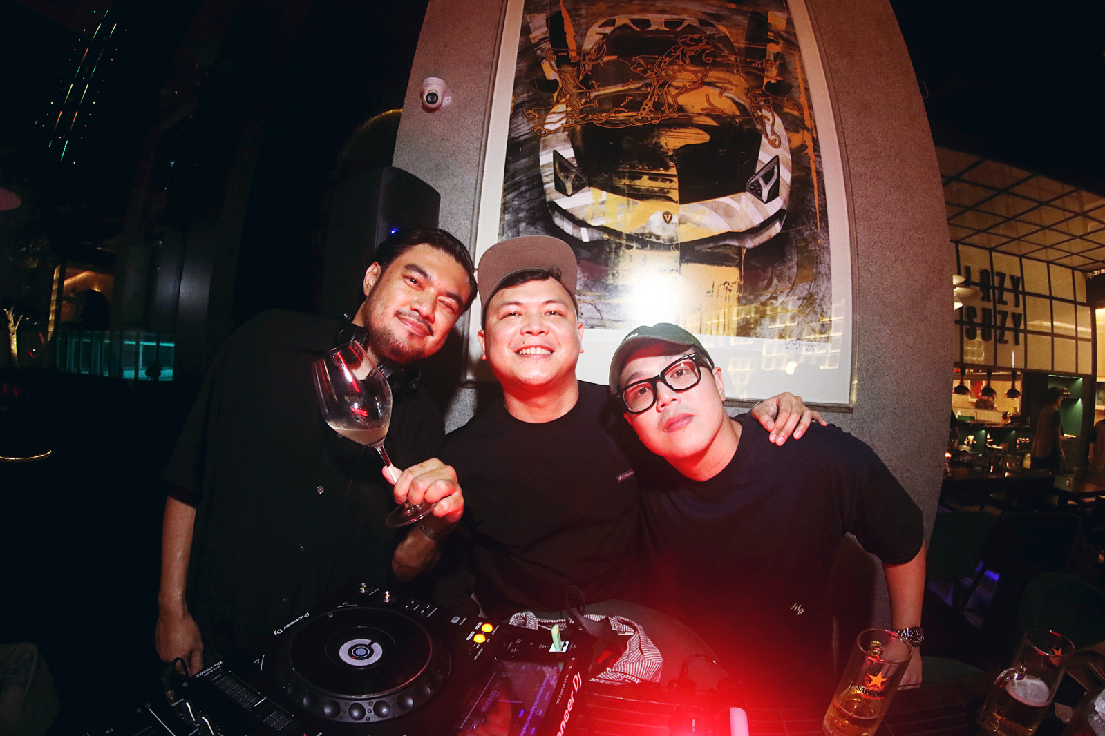 Rafa Rodrigo, chef Patrick Go and Aspen Sanez of Mamamo
