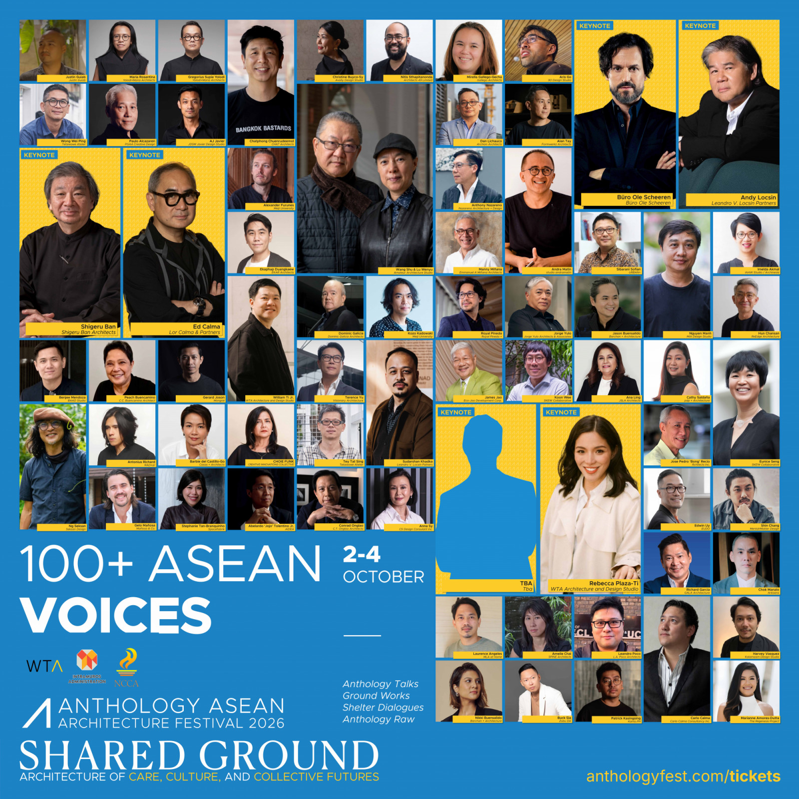 Anthology Festival 2026 with the theme of “Shared Ground: Architecture of Care, Culture, and Collective Futures”