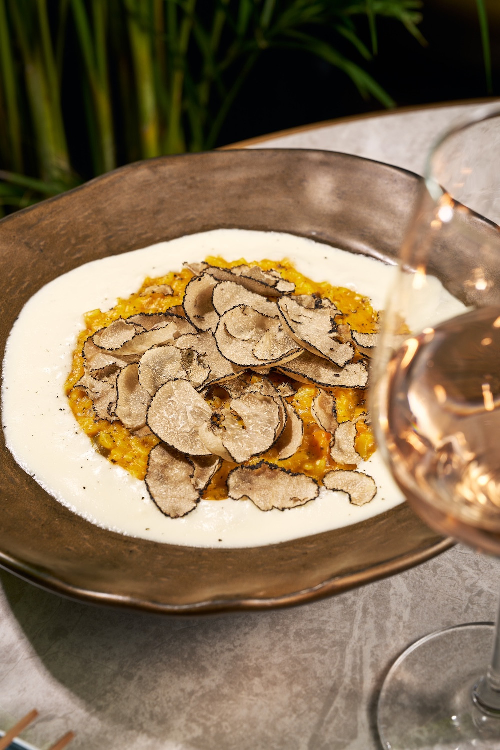 Black truffle okayu