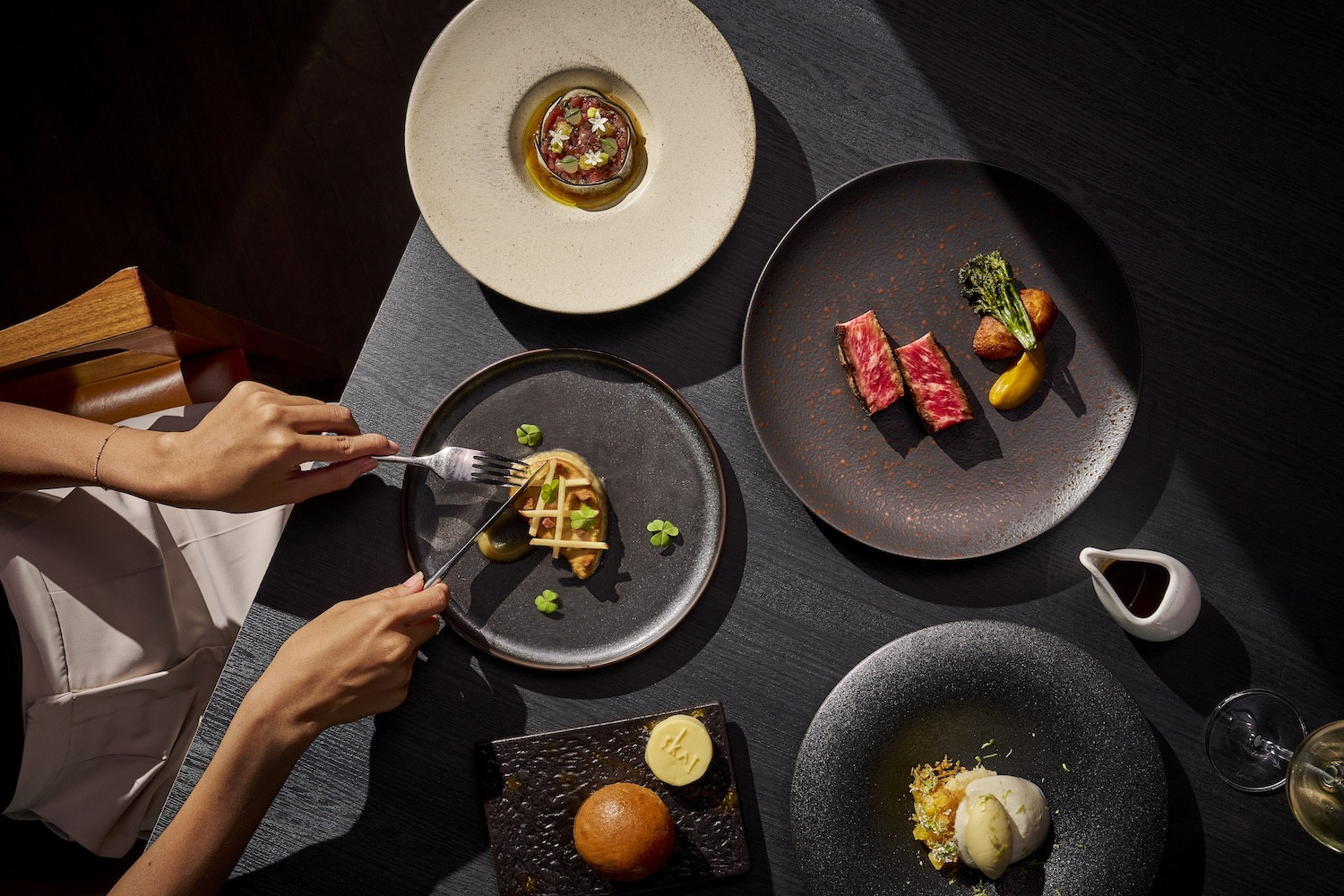 Skai’s chef tasting menu