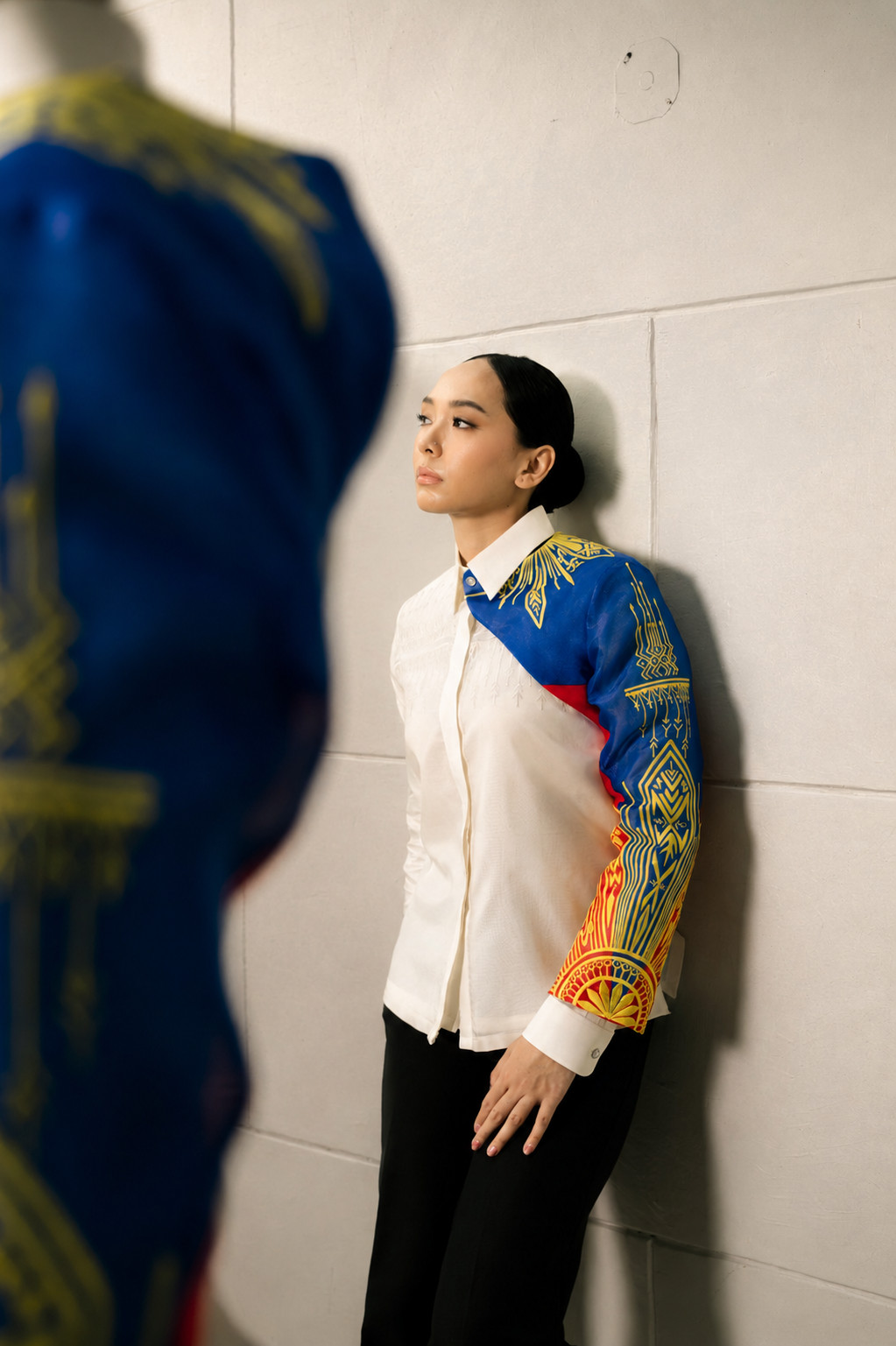 How Francis Libiran reimagined the Barong for the Asian Games (Photo: courtesy of Francis Libiran)