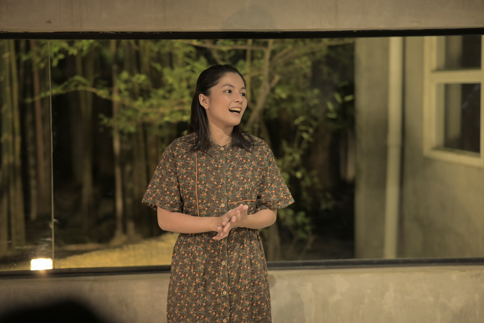 Ingrid Joyce, assistant director of ‘El Fuego del Alma’, who also performed as one of the key characters in the play (Photo: Keith Dador)