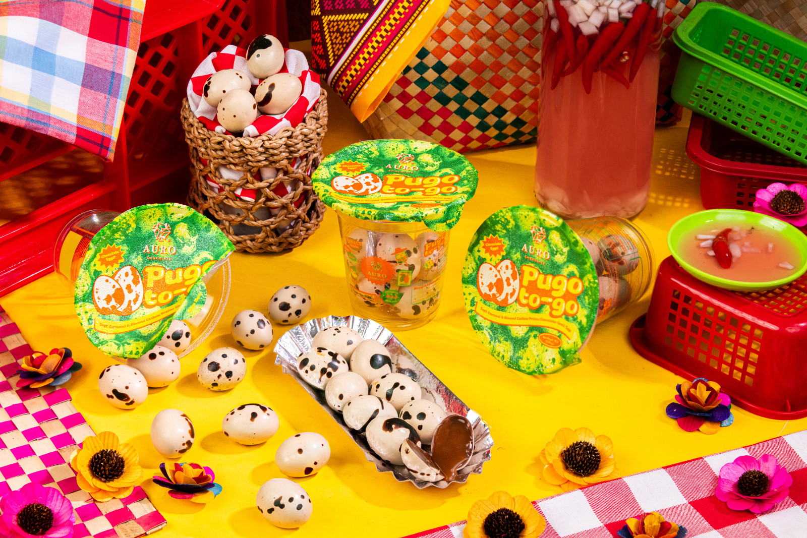 Pugo To-Go are indulgent bonbons served in a plastic cup