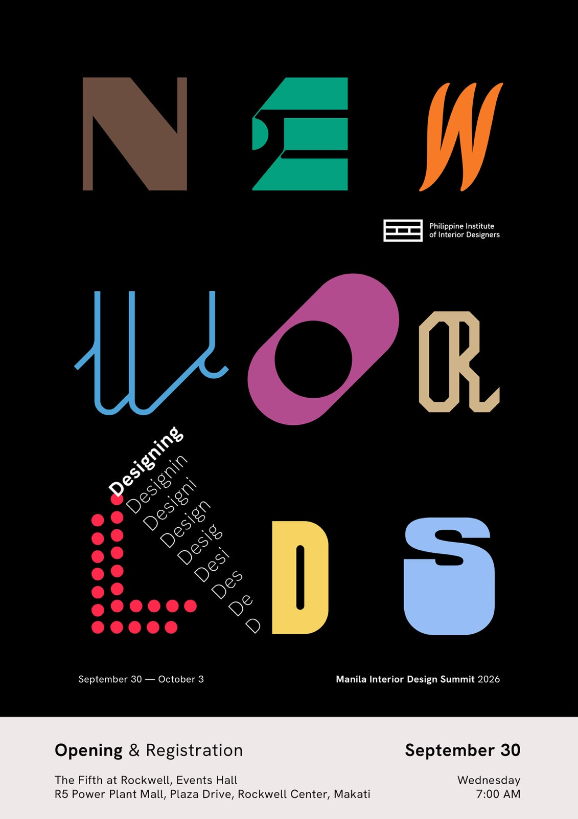 New Worlds, the Manila Interior Design Summit for 2026, with the theme of “Designing New Worlds: Culture, Cities, and the Future of Southeast Asia”