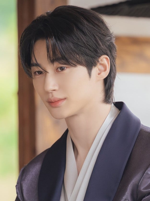 Byeon Woo-seok plays Grand Prince I-AN opposite IU in the Disney+ K-drama Perfect Crown