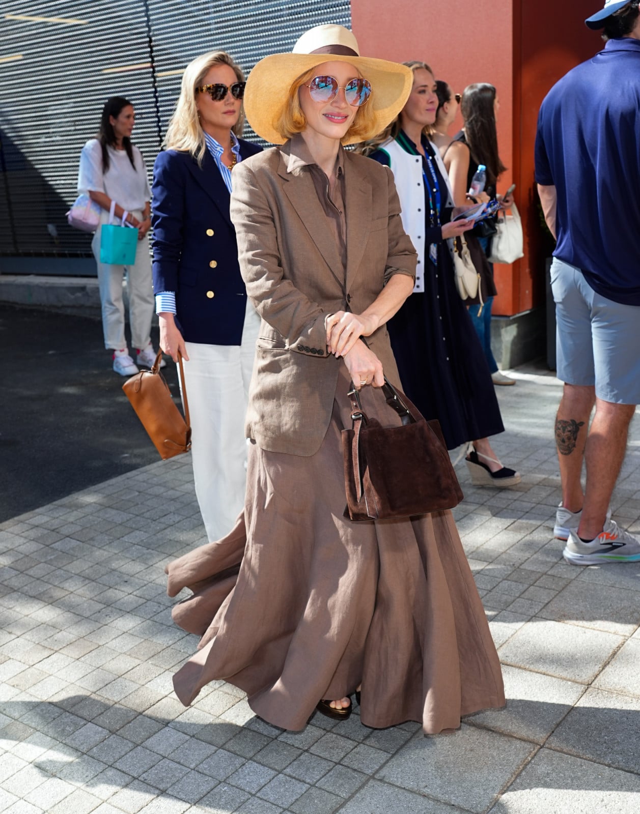 NEW YORK, NY - SEPTEMBER 12: Jessica Chastain attends The 2026 US Open Tennis Championships - Day 14, on September 12, 2026 in New York City. (Photo by XNY/Star Max/GC Images)
