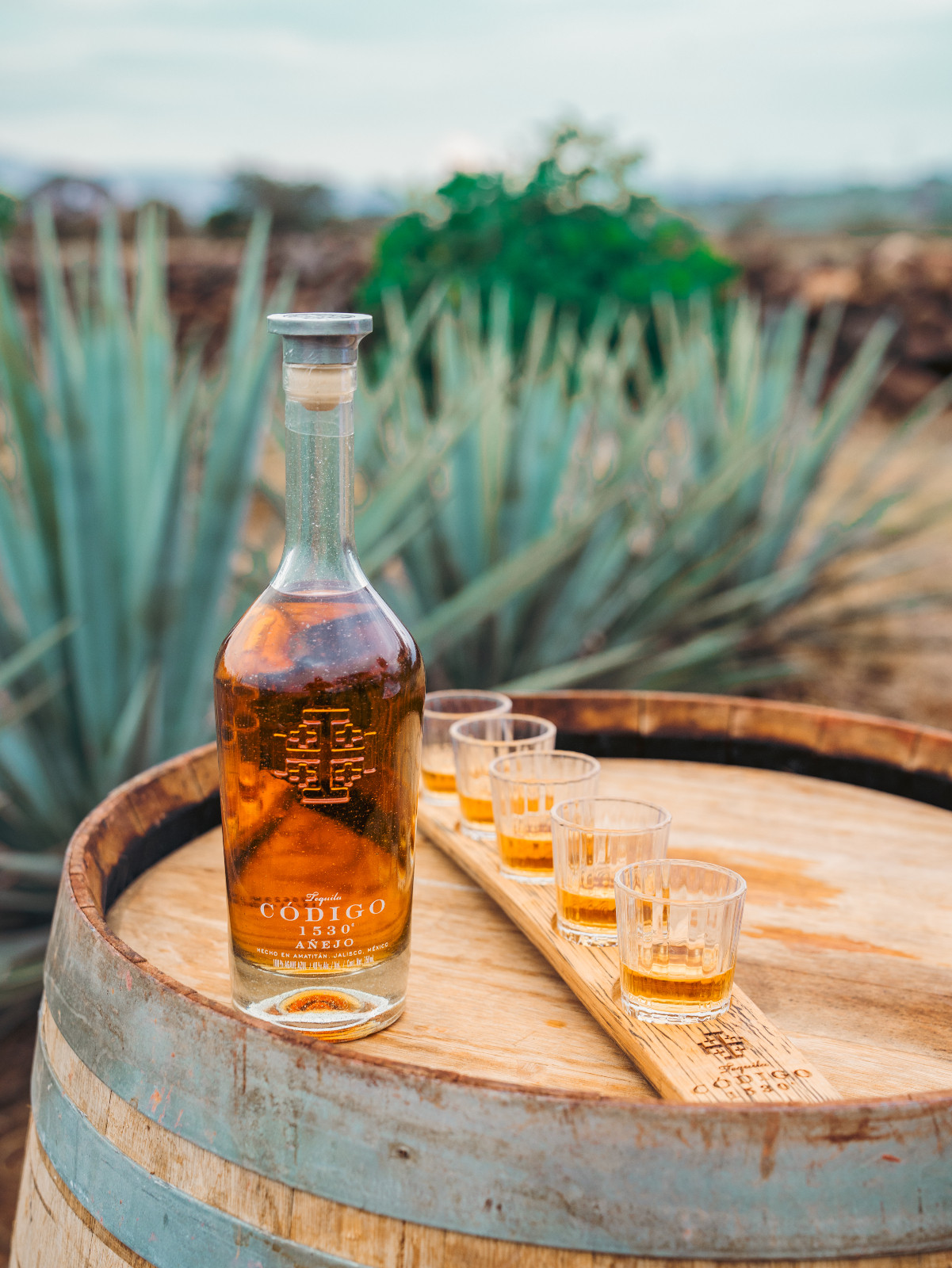 Crafted in Jalisco, Mexico, Código 1530 tequila is made from 100% blue Weber agave