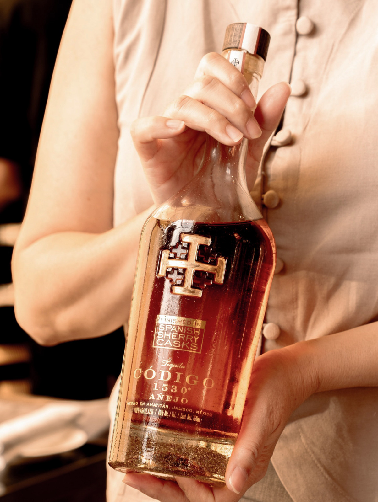 Taste aged Código 1530 tequila in Indonesia