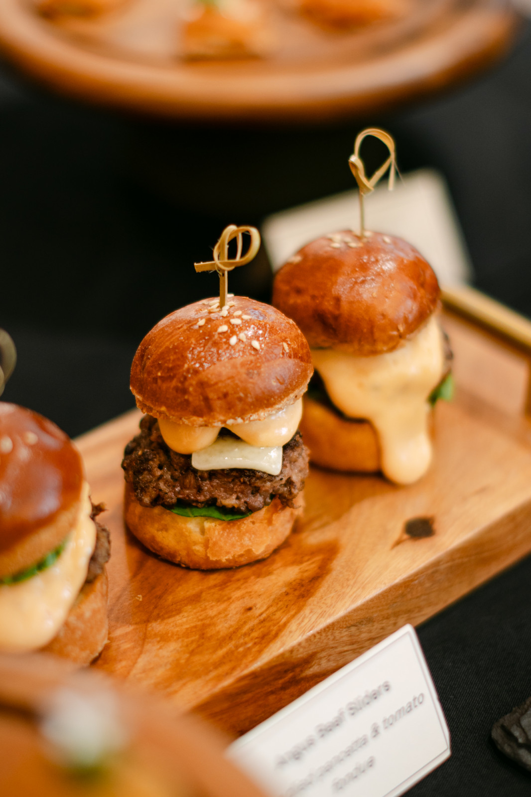 Delectable bites by The Pig and Palm were served at the launch