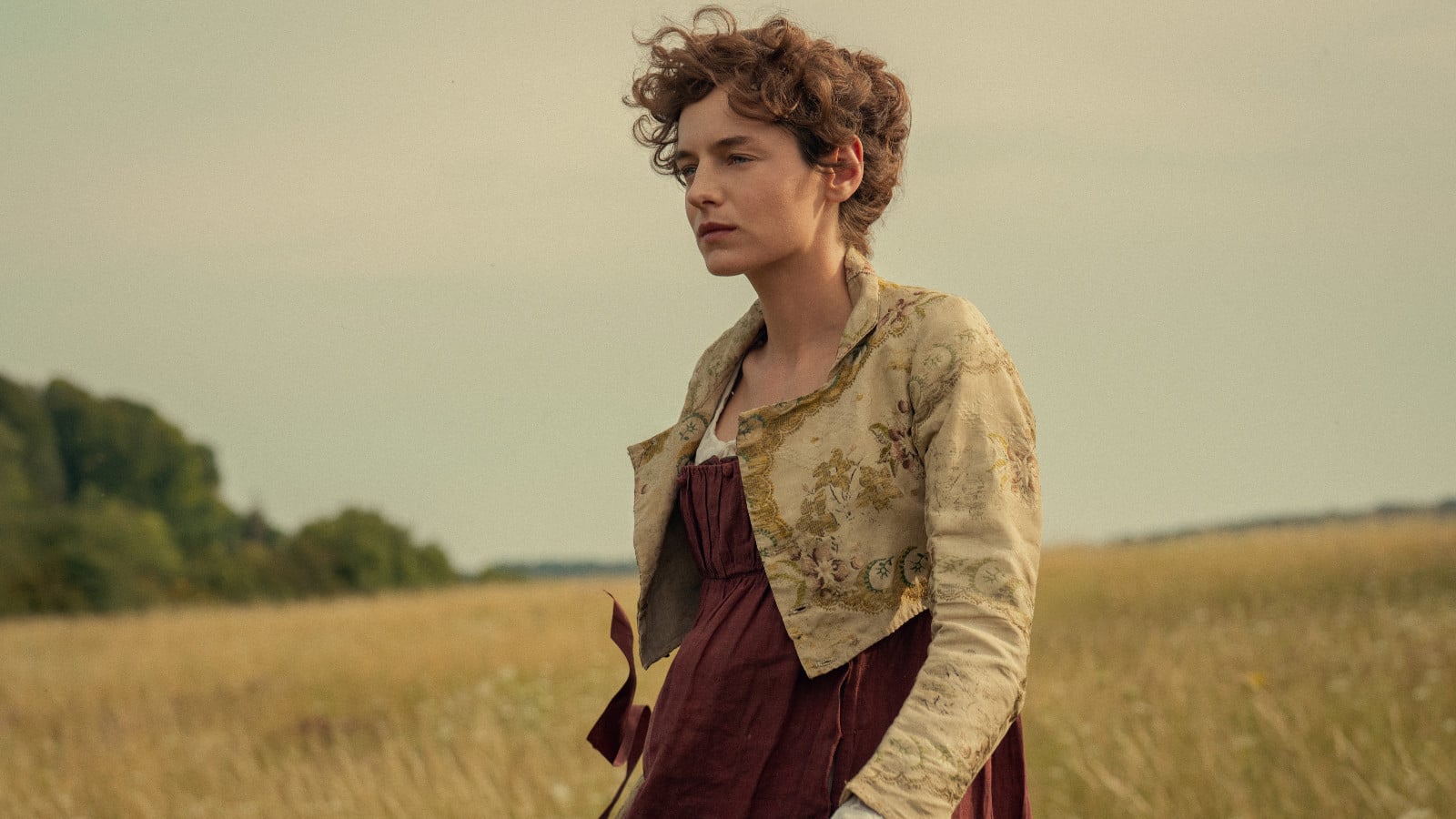 Emma Corrin in Netflix's Pride and Prejudice