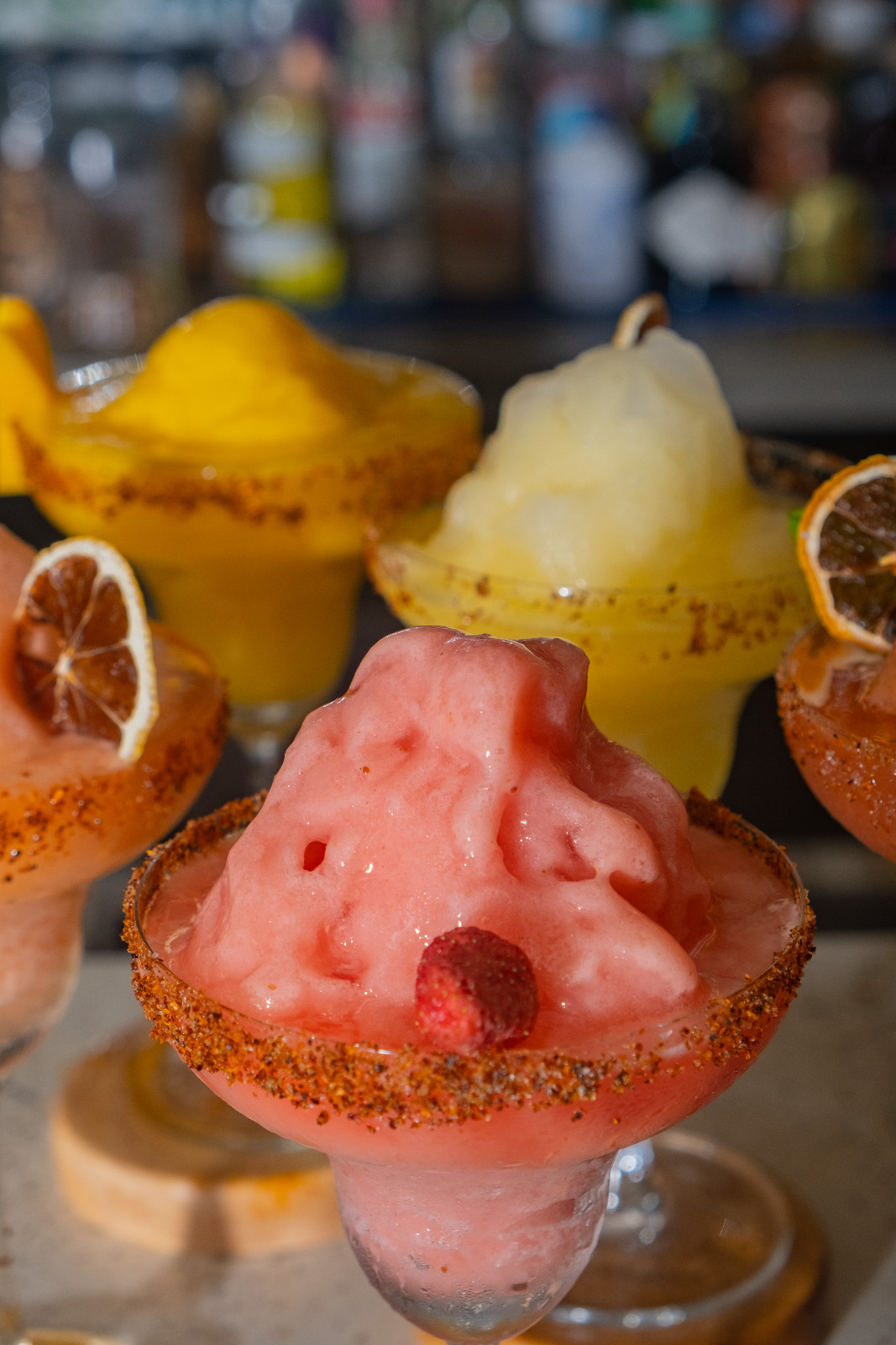 A dazzling array of award-winning margaritas, available at Coquito Boracay