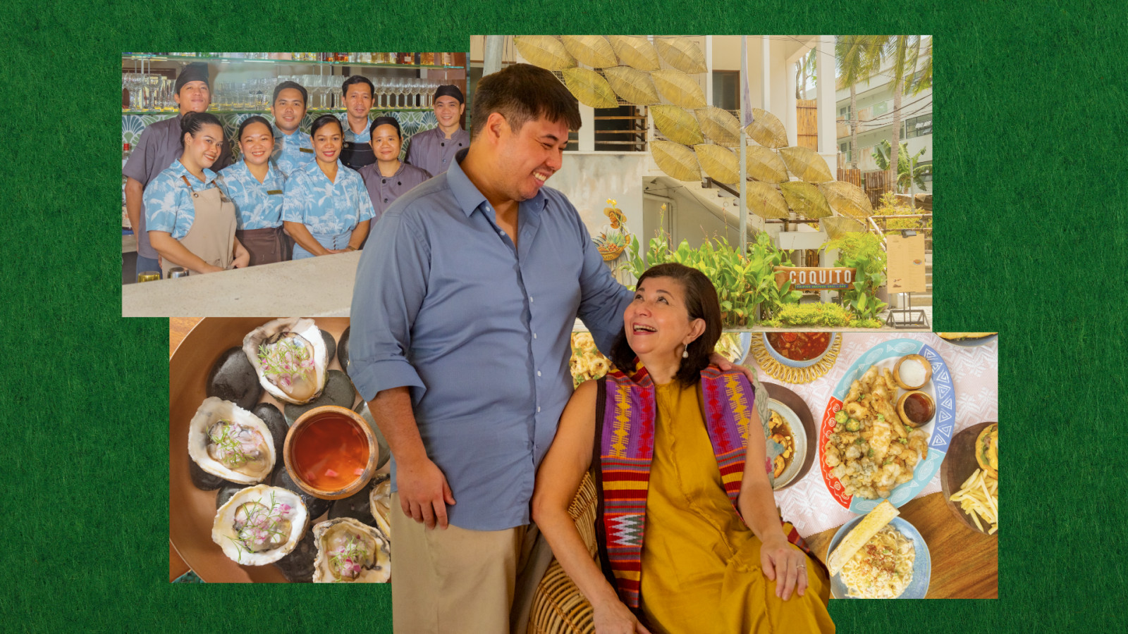 Snapshots of the bountiful seafood feasts and warm hospitality at Coquito Boracay, with Mariles Nable and Enzo Nable at the helm (Photography by Zo Torres, stylised by Celine Dabao)