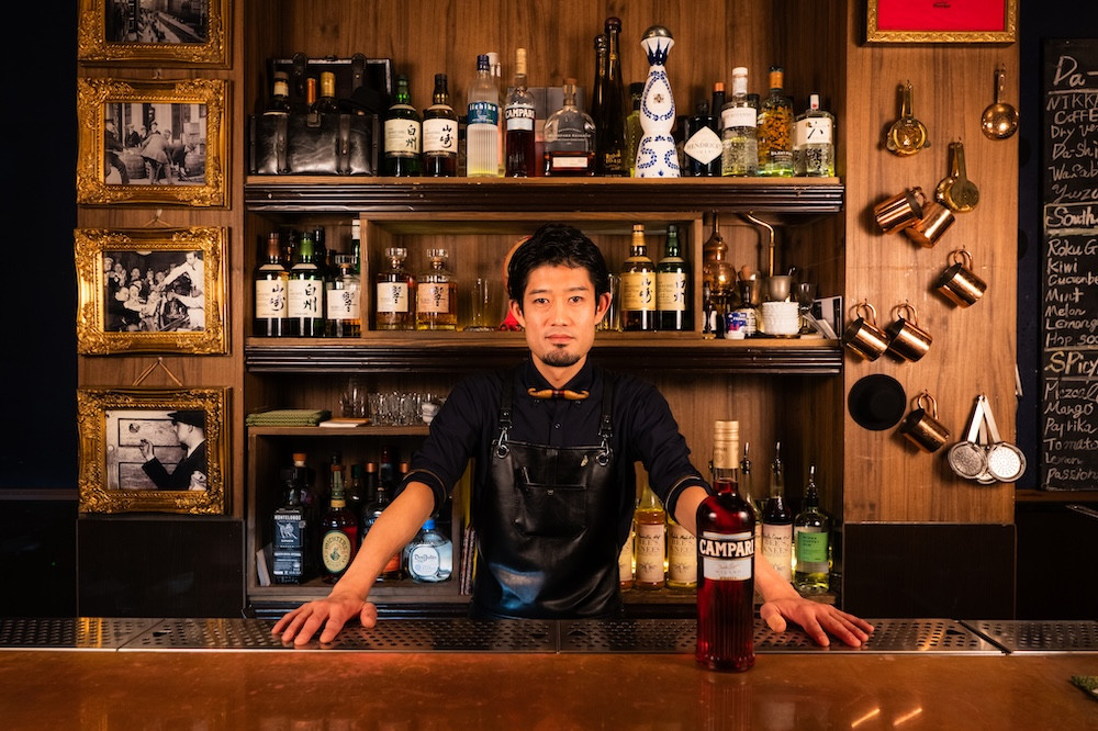 Hiroyuki Yamada of Bee’s Knees participating at Negroni Week